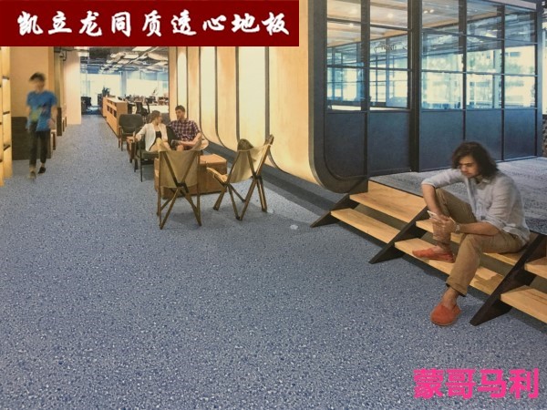 凱立龍同質透心地板-蒙哥馬利同質透心卷材pvc地