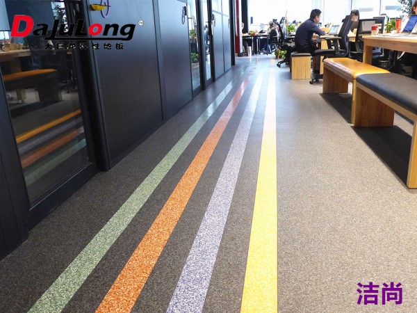 Jie Shang PVC homogeneous coil flooring