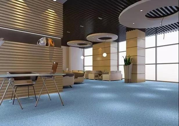 大巨龍地板鋪在辦公室不僅便宜而且美觀