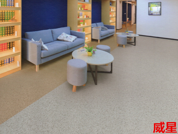 卡曼國際-密實底威星商用卷材塑膠地板