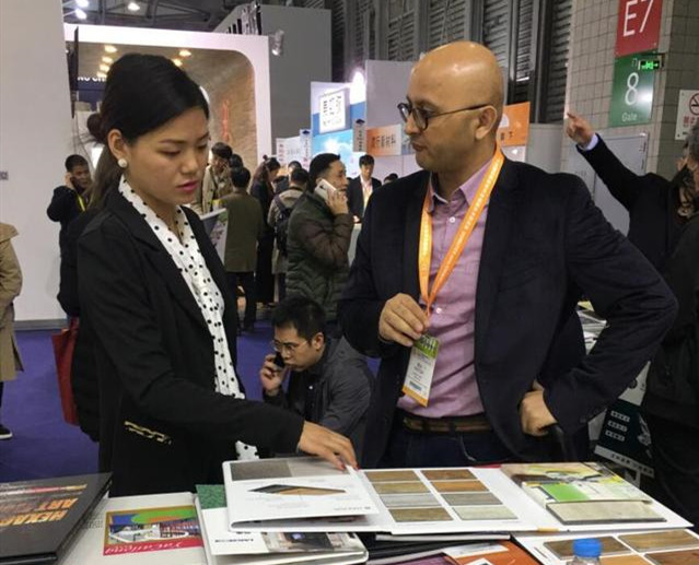 回顧大巨龍2018年上海國際地面材料展