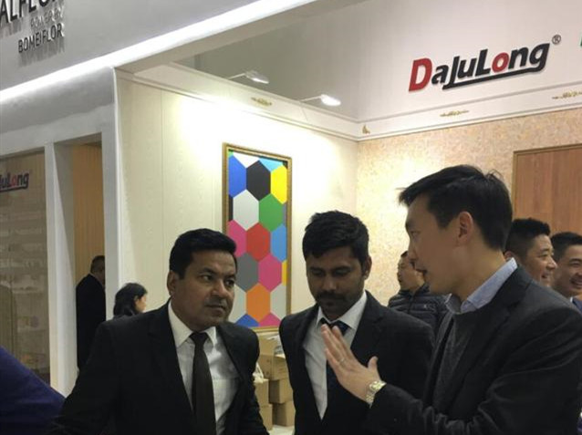 回顧大巨龍2018年上海國際地面材料展