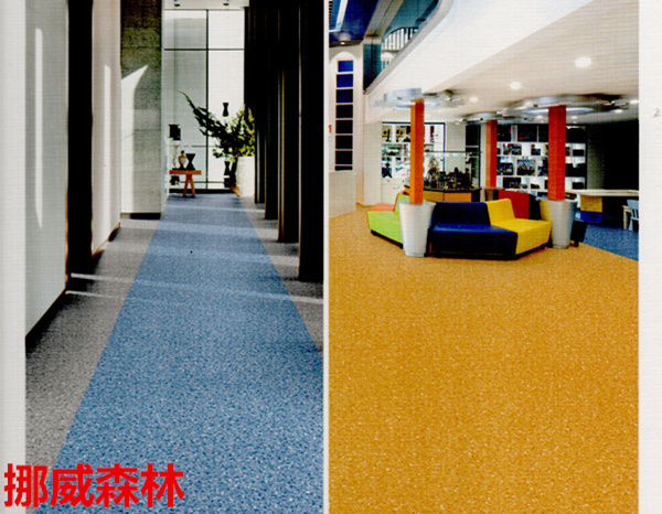 大巨龍挪威森林pvc地板-無方向同質透心地板