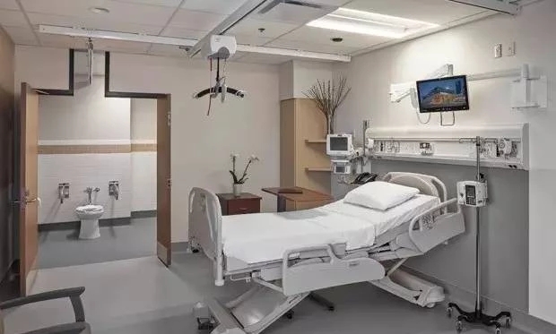 分享國外醫院彈性pvc卷材地板設計效果